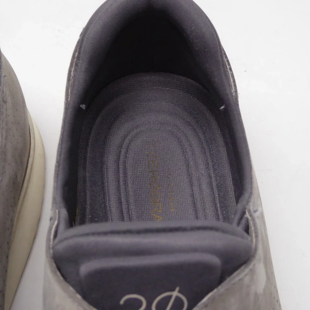 Cole Haan Mens 2.ZeroGrand Laser Wingtip Oxford Shoes Grey C23814 Size 10M